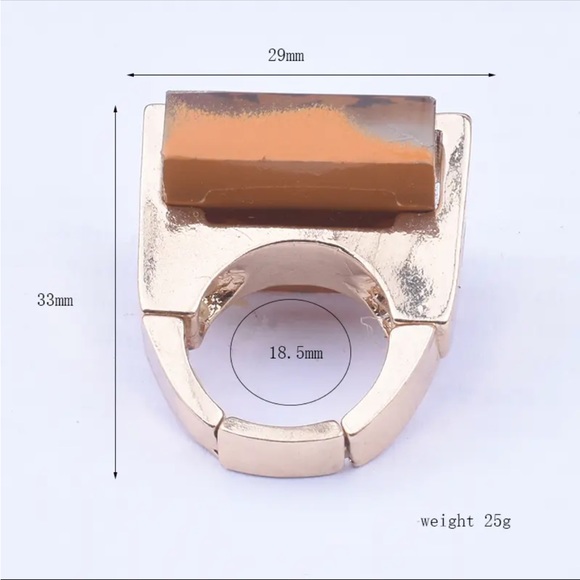 Wild Thing Jumbo Rings🐾🐾 - Picture 3 of 7